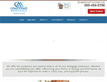 Tablet Screenshot of c2cmortgage.com